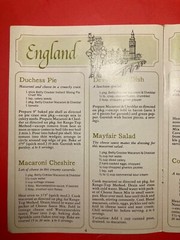 BEtty Crocker’s Continental Casseroles RECIPES. COOKBOOK. 14 PAGES. 8X6 INCHES