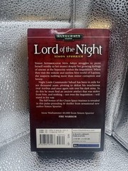 Warhammer 40K Lord of the Night Simon Spurrier PB Night Lords Black Library