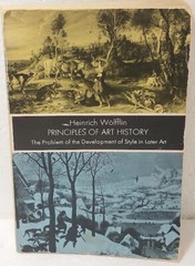 PRINCIPLES OF ART HISTORY:HEINRICH WOLFFLIN Dover 237 pages used GOOD Paperback