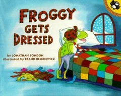 Froggy Gets Dressed – paperback, 9780140544572, Jonathan London