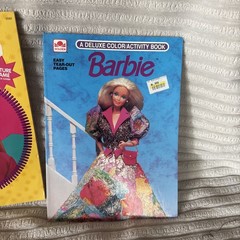 VTG. 1990S Golden Books Barbie Coloring/Activity Books Lot Of 3 UNCOLORED