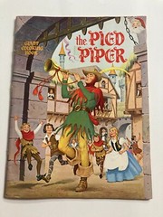 Vintage – Seven (7) Clean Giant Coloring Books – Wizard of OZ, Pinocchio,