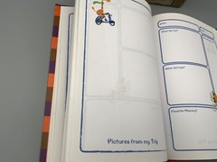Travel Journel Hardback Book for Kids, 6 x 9 Inches, 100 pages