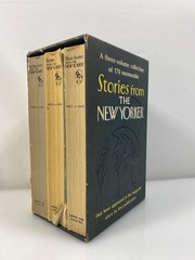 Three Vol. of 170 Short Stories from the New Yorker 1965 SC Slip Case