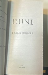 Frank Herbert Dune Ace Premium Edition with custom hardcover sprayed edges
