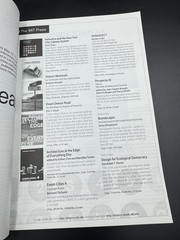 Log 21 Winter 2011 Architecture Journal Rem Koolhaas Eisenman Gehry