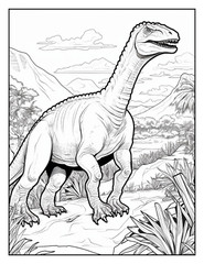„Cute Dinosaur Coloring Book | Easy, Cute & Relaxing Designs | Perfect Gift Ide