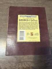 Complete Book of Gnomes & Halflings AD&D 2nd Edition 2134 (1993, Softcover)