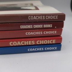 Lot Of 5 Coaches Choice 101 Football Books Team Defensive Receiver Stunts Drills