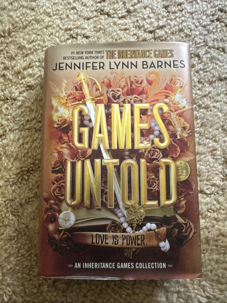 GAMES UNTOLD by Jennifer Lynn Barnes 2024 Hardcover NEW