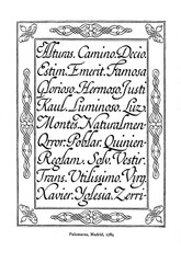1911 Penmanship Of The 16th, 17th, & 18th Centuries 129 Pages
