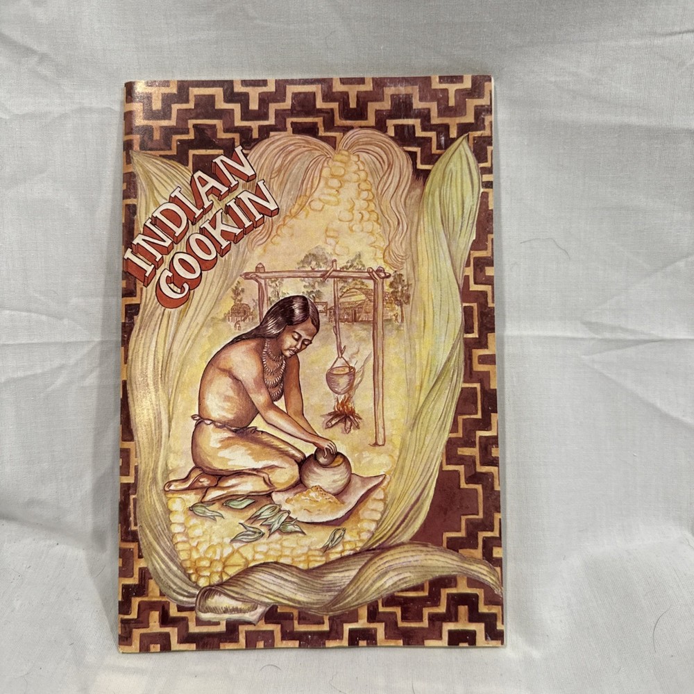 Vintage Indian Cookin Cookbook Paperback 61 Pages