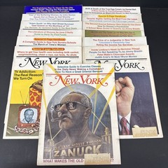Vintage New York Magazines/ Lot Of 13 (Jan, Feb, March 1971)