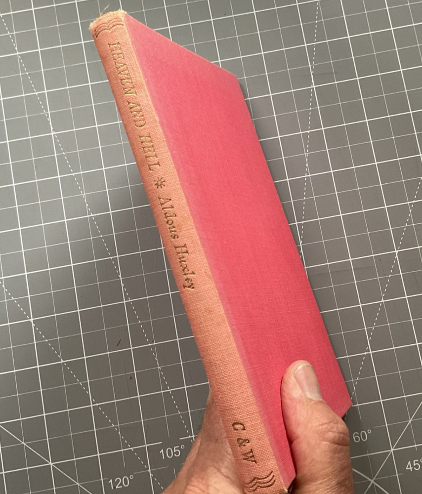 Heaven And Hell by Aldous Huxley 1st UK edition 1956 HC