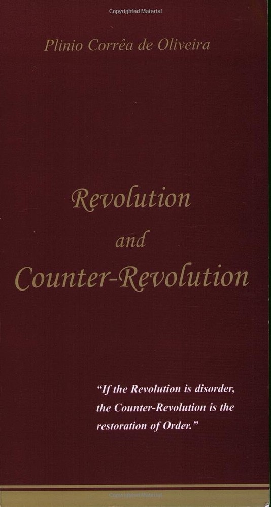 Revolution and Counter-Revolution. (Third Edition)