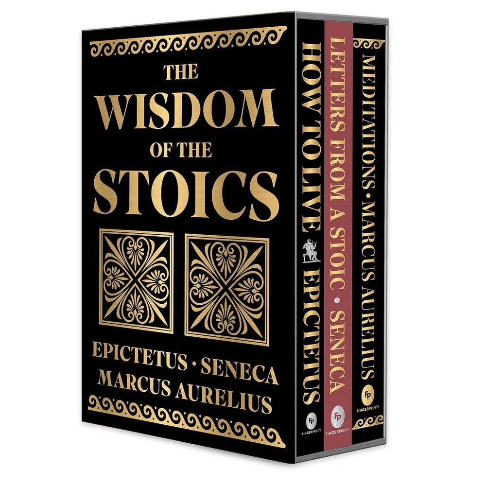 The Wisdom of the Stoics Boxed Set (Deluxe Hardbound Edition) Hardcover
