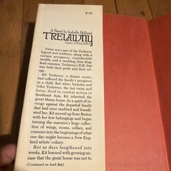 Trelawny Isabelle Holland 1974 Hardcover Dust Jacket Gothic Fiction Novel