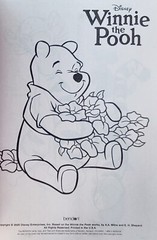 Disney Winnie The Pooh Jumbo Coloring & Activity Book Tear/Share Pages NEW!