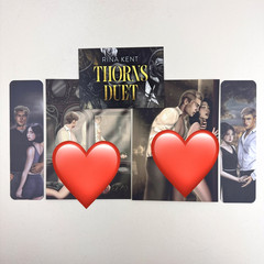 Rina Kent Thorns Duet Bookish & Spice Special Edition Hardcover Set Red & Black