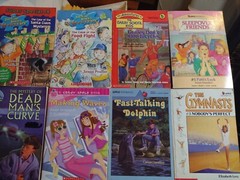 8 Vintage Apple Fiction Paperbacks Book Lot Scholastic 1980’s 1990’s 2000’s VG