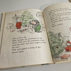 Mole And Troll Trim The Tree by Tony Johnston 1974
