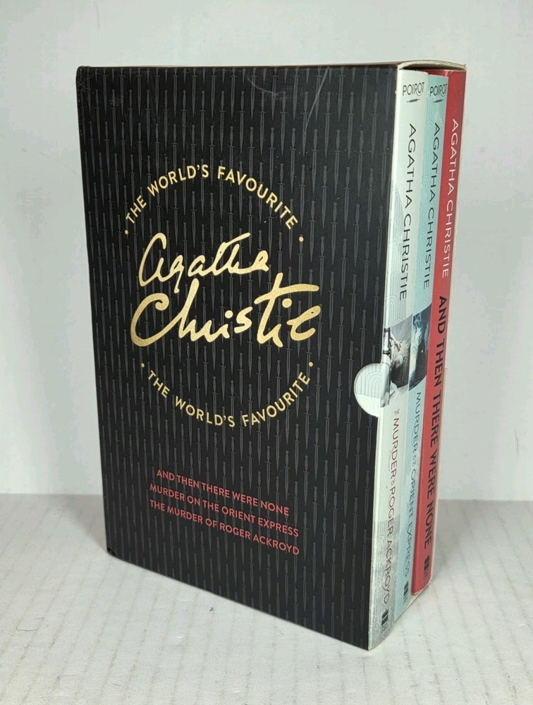 World’s Favourite Agatha Christie 3 Books Collection Boxset Paperback Used