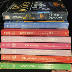 Lot 8 Kay Hooper books Loveswept Serena’s Web Aces High Unmasking Kelsey HAGEN