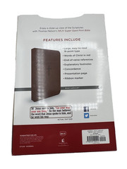 Super Giant Print Bible NKJV Imitation Leather Largest Print 16 point