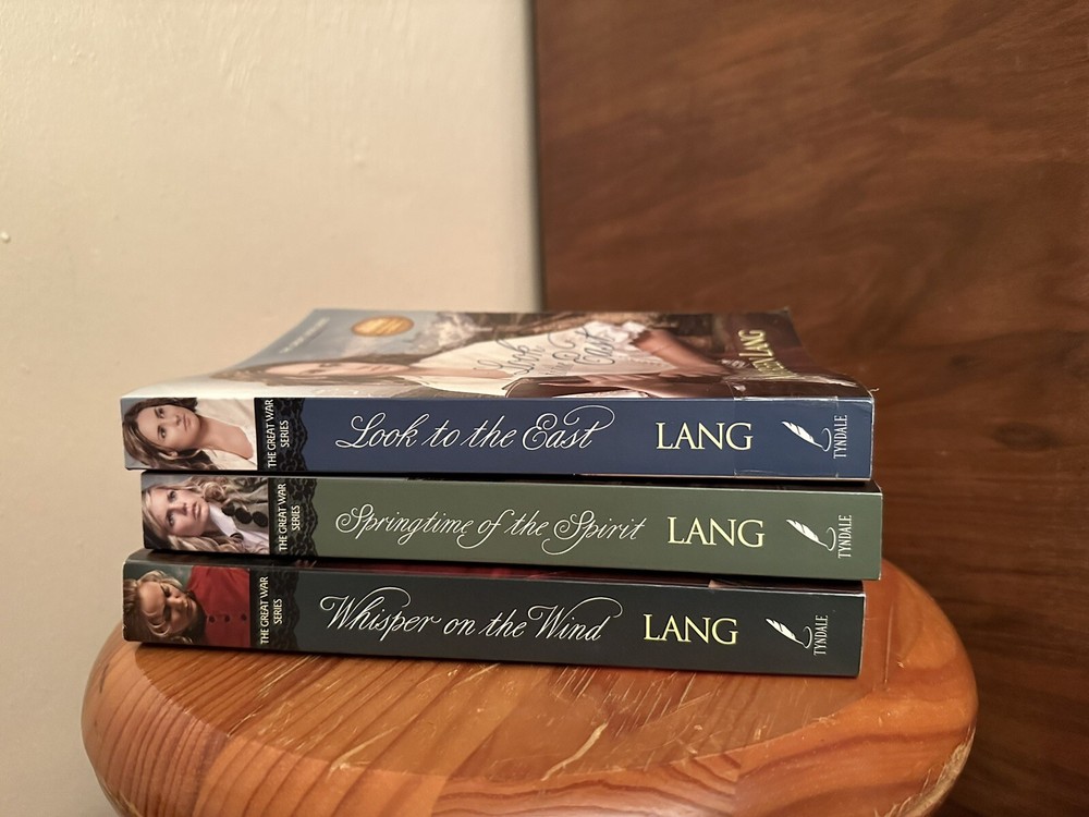 The Great War Series Maureen Lang Trade Paper Back Book Lot of Three