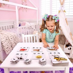 Match It! – 20-Piece Self-Correcting Spelling Puzzles for Little Learners