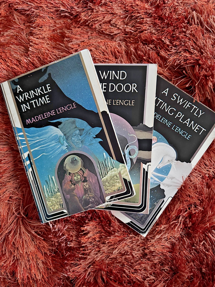 Vintage Madeleine L’Engle Lot of 3 Wrinkle in Time PB VG