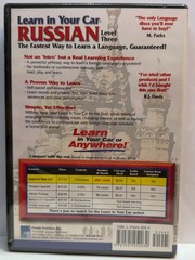 Learn in Your Car Russian : Level Three – Henry N. Raymond (CD-Rom Penton) *New*