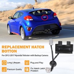 Veloster 2012-2017 Trunk Hatch Lock Release Switch Latch Button #81260-2V010