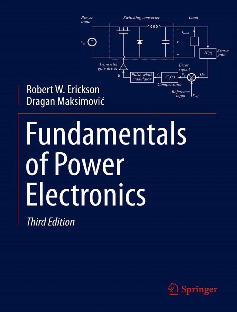 Fundamentals of Power Electronics, Third Edition English, Hardcover