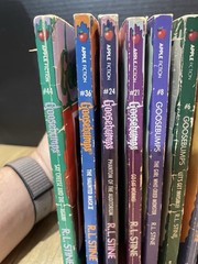 VTG 90s RL Stine Goosebumps Paperback Books Scholastic Apple Fiction Lot of 8