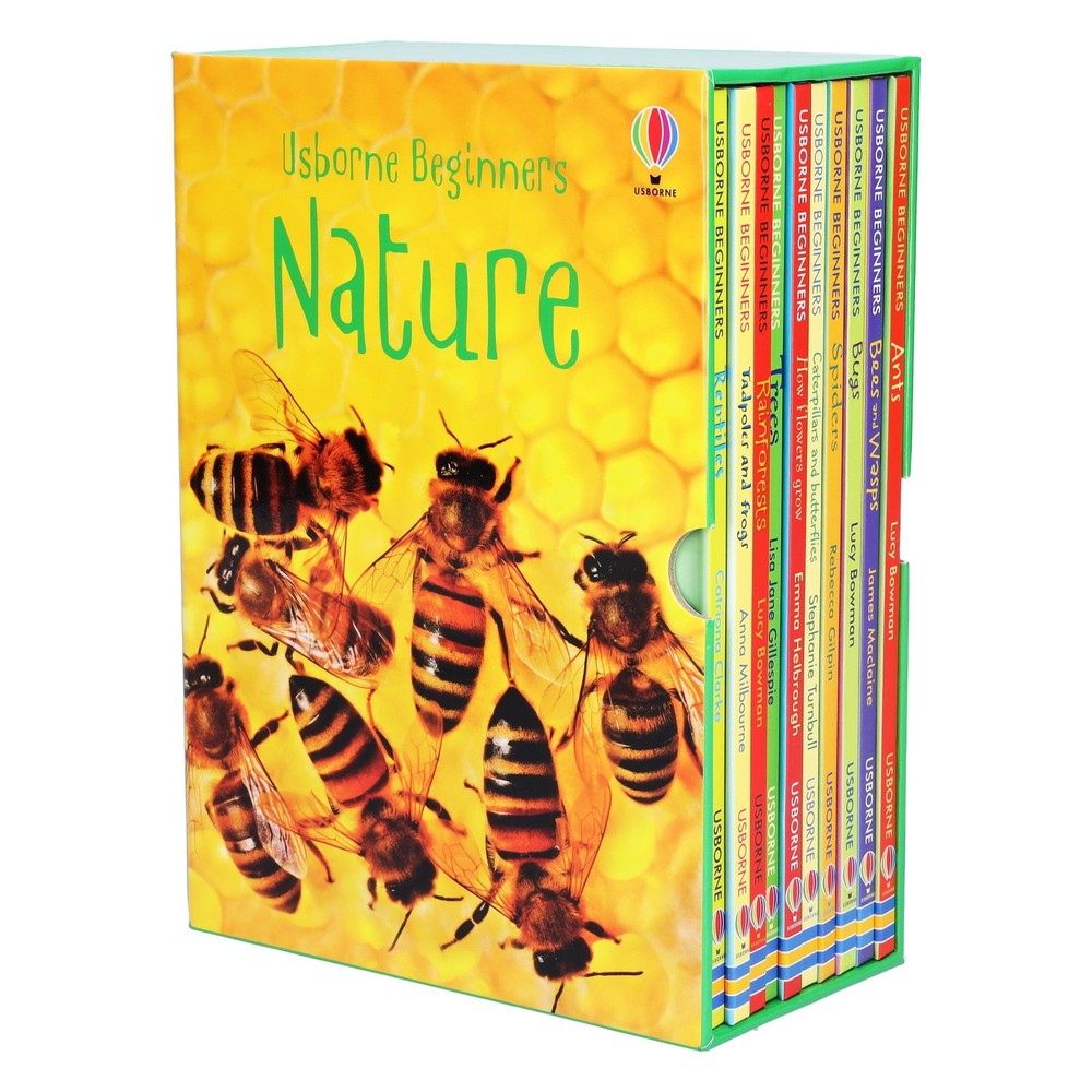 Usborne Beginners Nature 10 Books Box Set Collection – Ages 4-7 – Hardback