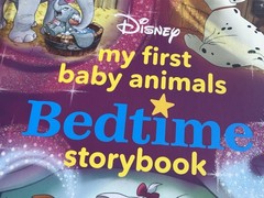 Disney My First Baby Animals Bed Time Story Book Kids 7.5X8.5in