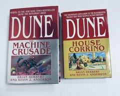 Dune Machine Crusade Lot 2 House Corrino Brian Herbert Epic Novel Set