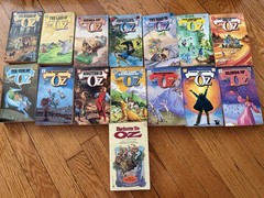 14 Del Rey Lot Wizard of Oz Books Set 1-14 L.Frank Baum Plus Return To Oz Novel