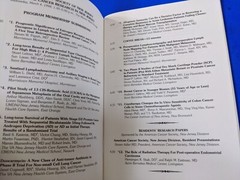 1998 Clinical Cancer Research In New Jersey Booklet 53 Pages