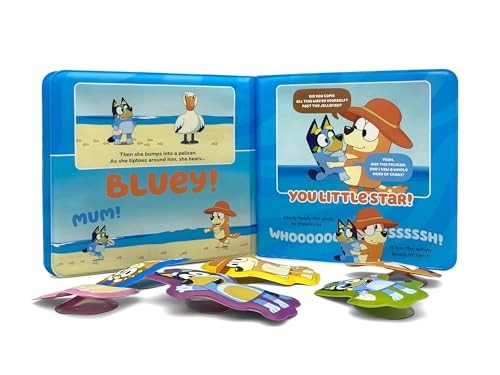 Bluey The Beach Bath Time Books – Activity Books for kids, Bath boo… Bath book