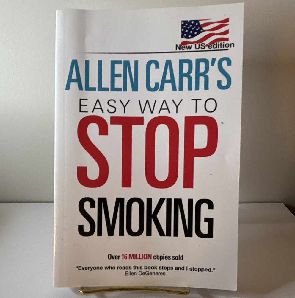Allen Carr Easy Way to Stop Smoking New US Edition Paperback 2011 Arcturus 272p