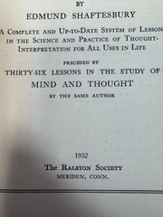 Thought Transference – Edmund Shaftesbury (1932) | Telepathy & Mind Power