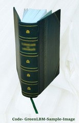 Medical Services General History / Edited By Sir W.G. Macpherson [Leather Bound]