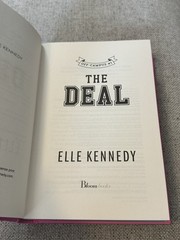 The Deal By Elle Kennedy Collector’s Edition Off Campus Hardcover Stenciled Edge