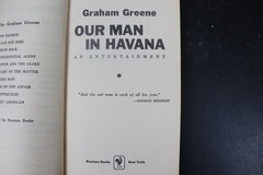Our Man in Havana Graham Greene 1960 Bantam Edition Spy Thriller Fiction PB