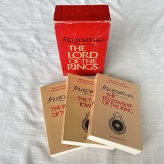 THE LORD OF THE RINGS by J.R.R. Tolkien 1965 3 Volume Box Set 2nd Ed 1st Print