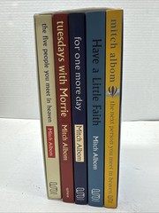 Mitch Albom 5 Books Collection Set / Tuesdays With Morrie (NEW) Paperback 2022