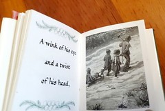 VTG Night Before Smythe HAND Sewn BOOK 2.75×3.25 MINIATURE CC Moore T Nast THUMB