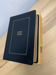 KJV, Thompson Chain-Reference Bible, Leathersoft, Black, Red Letter, Comfort.9.5